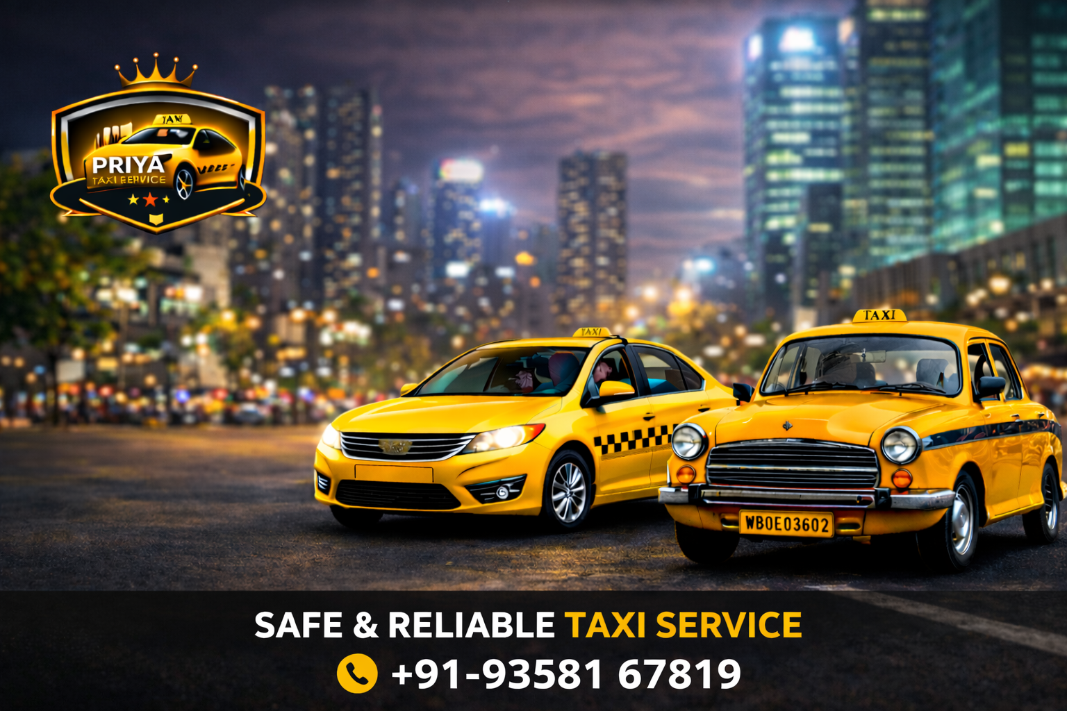 Priya Taxi Service for smooth travel